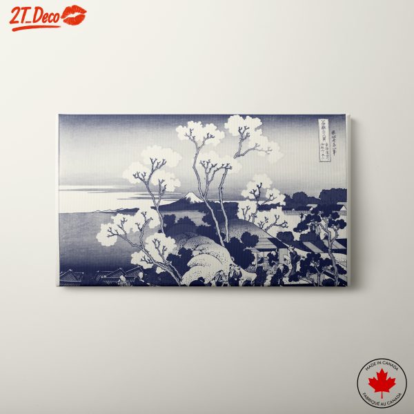 Mt. Fuji with Cherry Blossoms Landscape Art