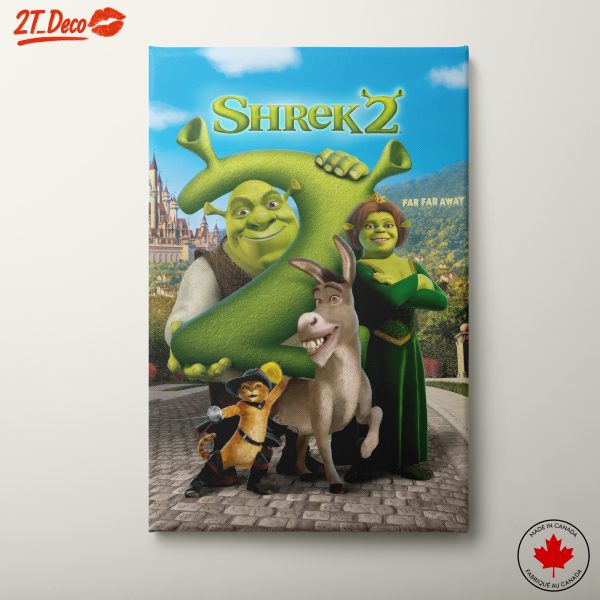 Shrek 2 Animated Character Art