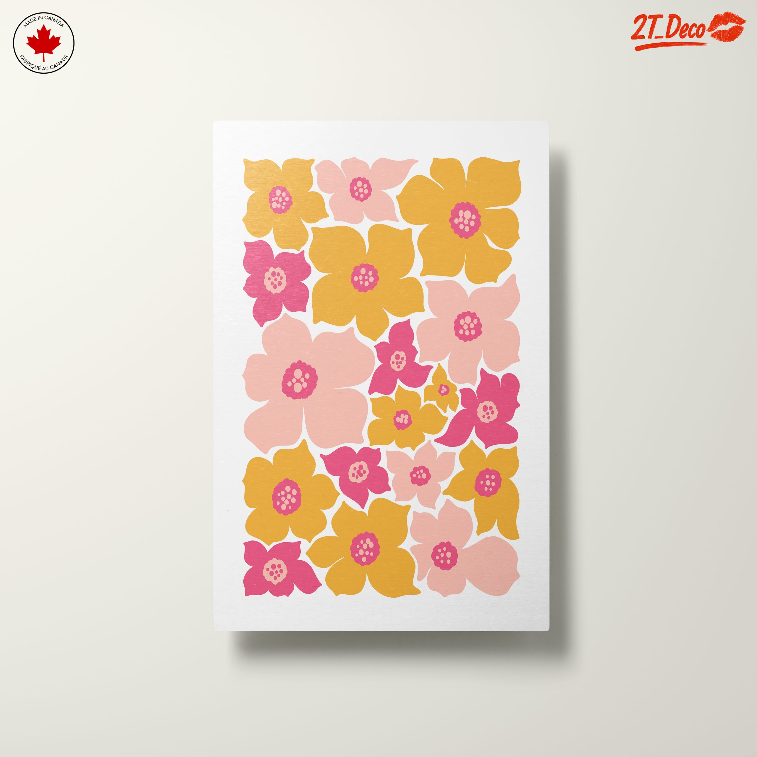 Vibrant Floral Arrangement Wall Art - Image 10