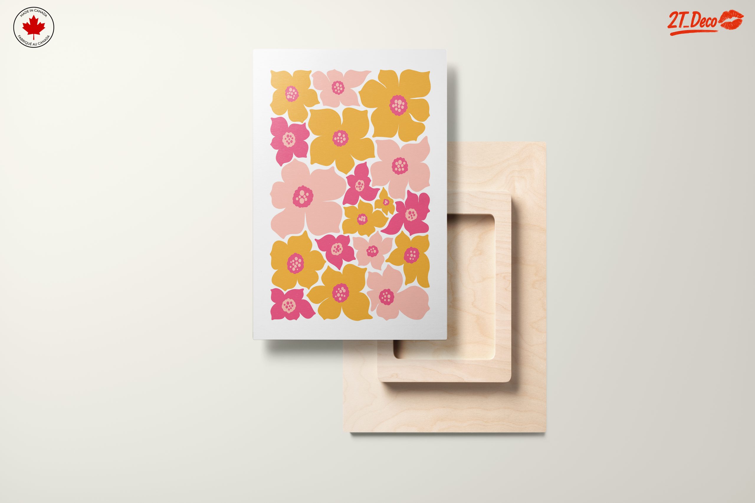 Vibrant Floral Arrangement Wall Art - Image 11