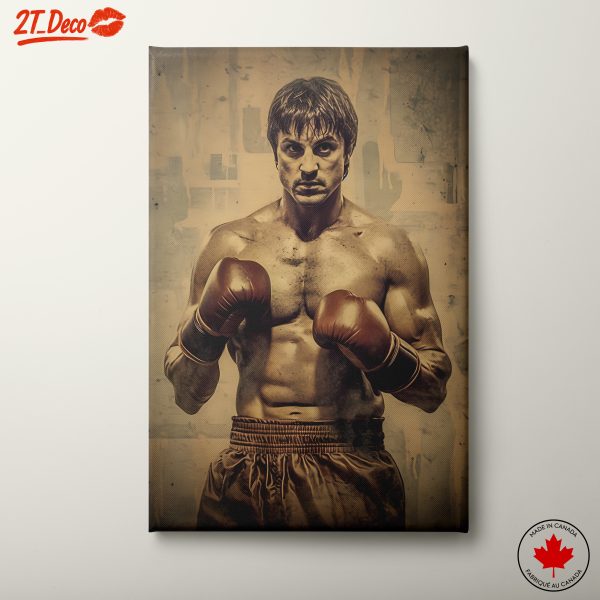 Dynamic Boxing Character Art