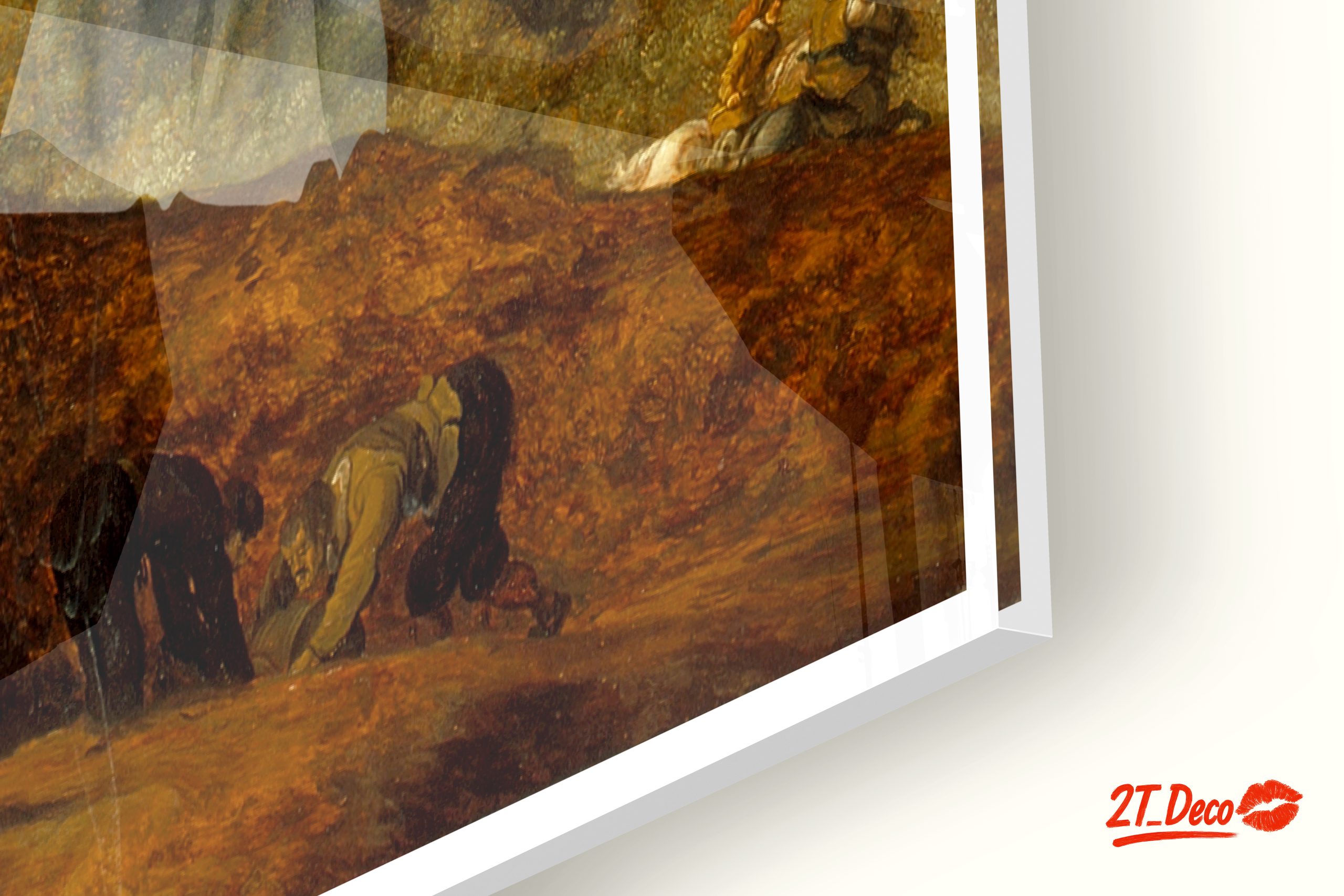 Whimsical Ghosts in a Serene Landscape Art - Image 9