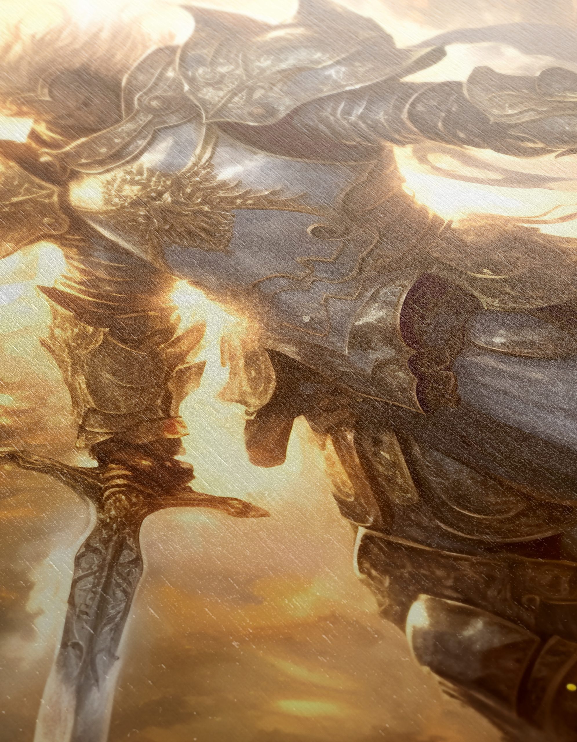 Fantasy Warrior Surrounded by Flames - Image 12