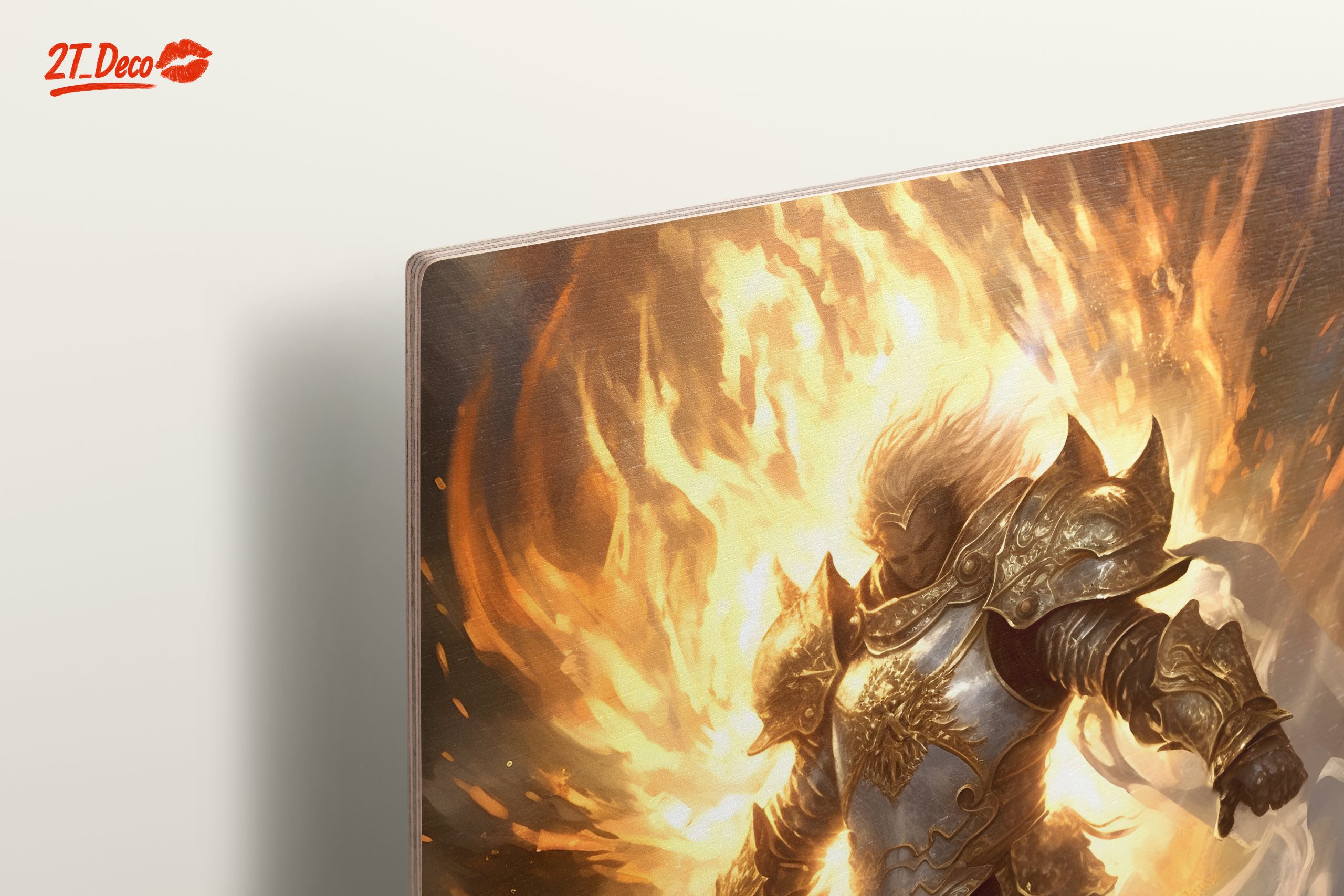 Fantasy Warrior Surrounded by Flames - Image 15