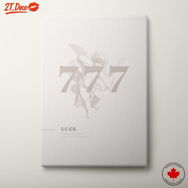 Cherub and Luck Motivational Art