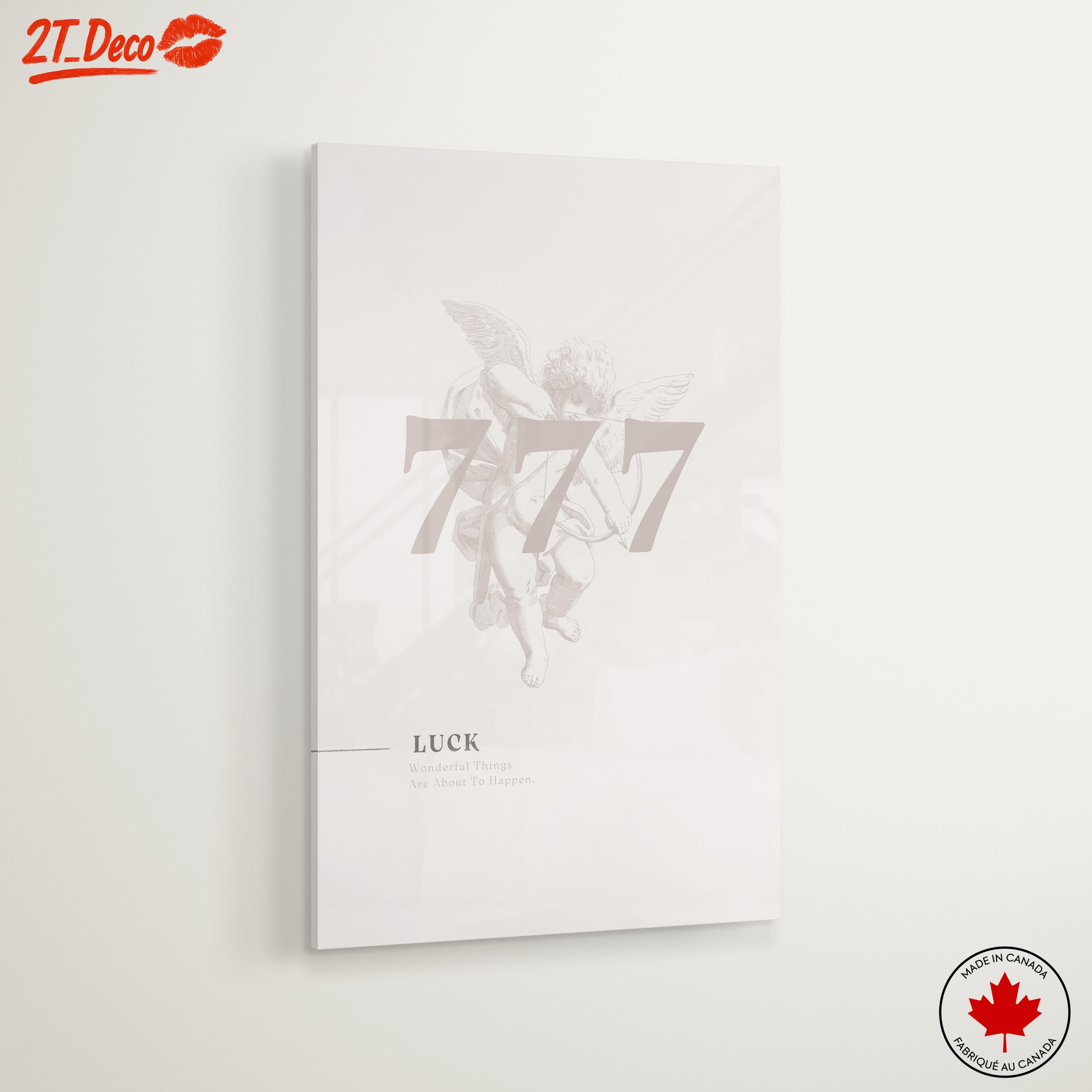 Cherub and Luck Motivational Art - Image 6