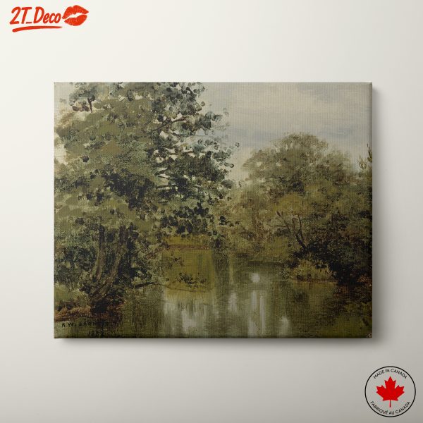 Serene Natural Landscape Painting