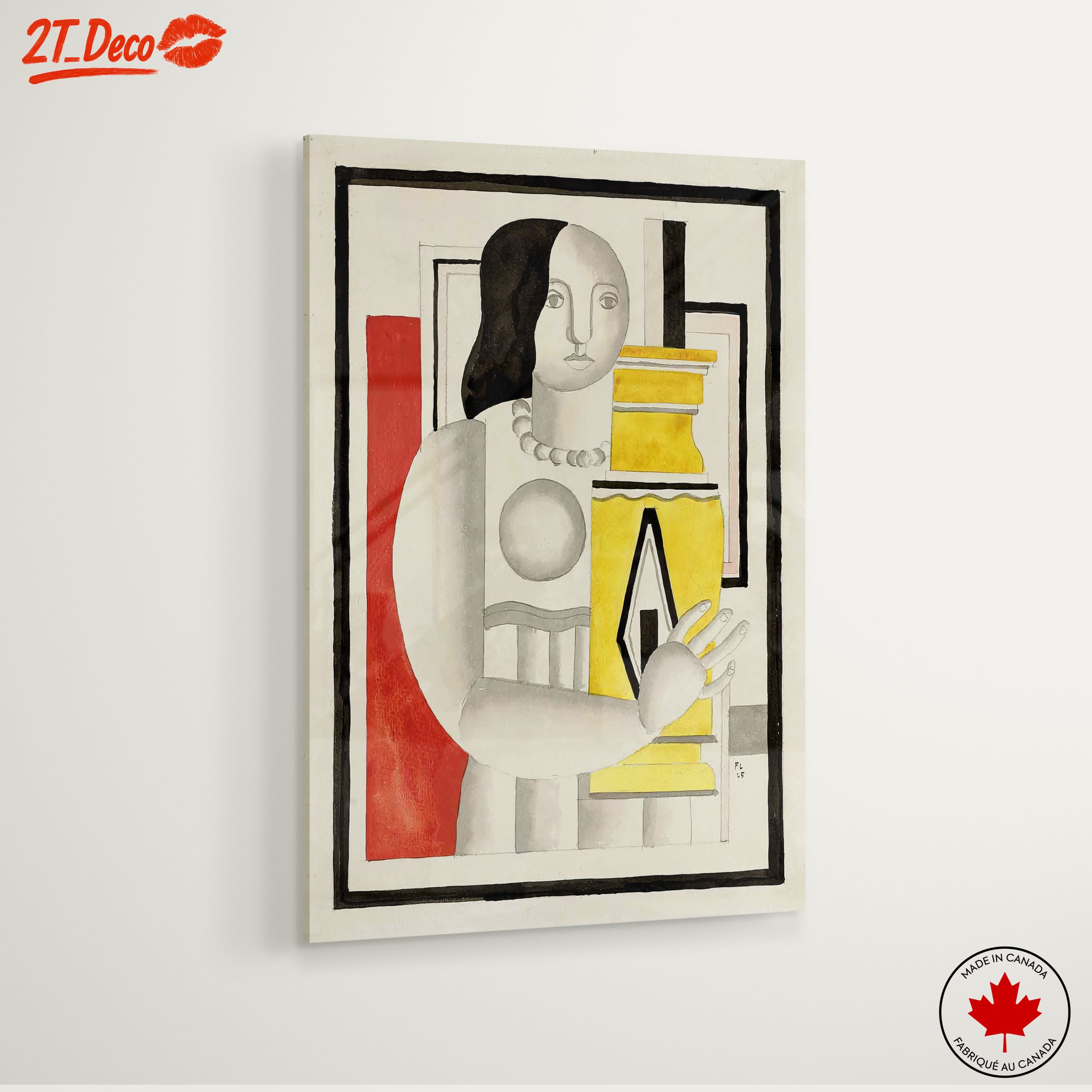 Stylized Contemporary Portrait with Bold Colors 4 - Image 6