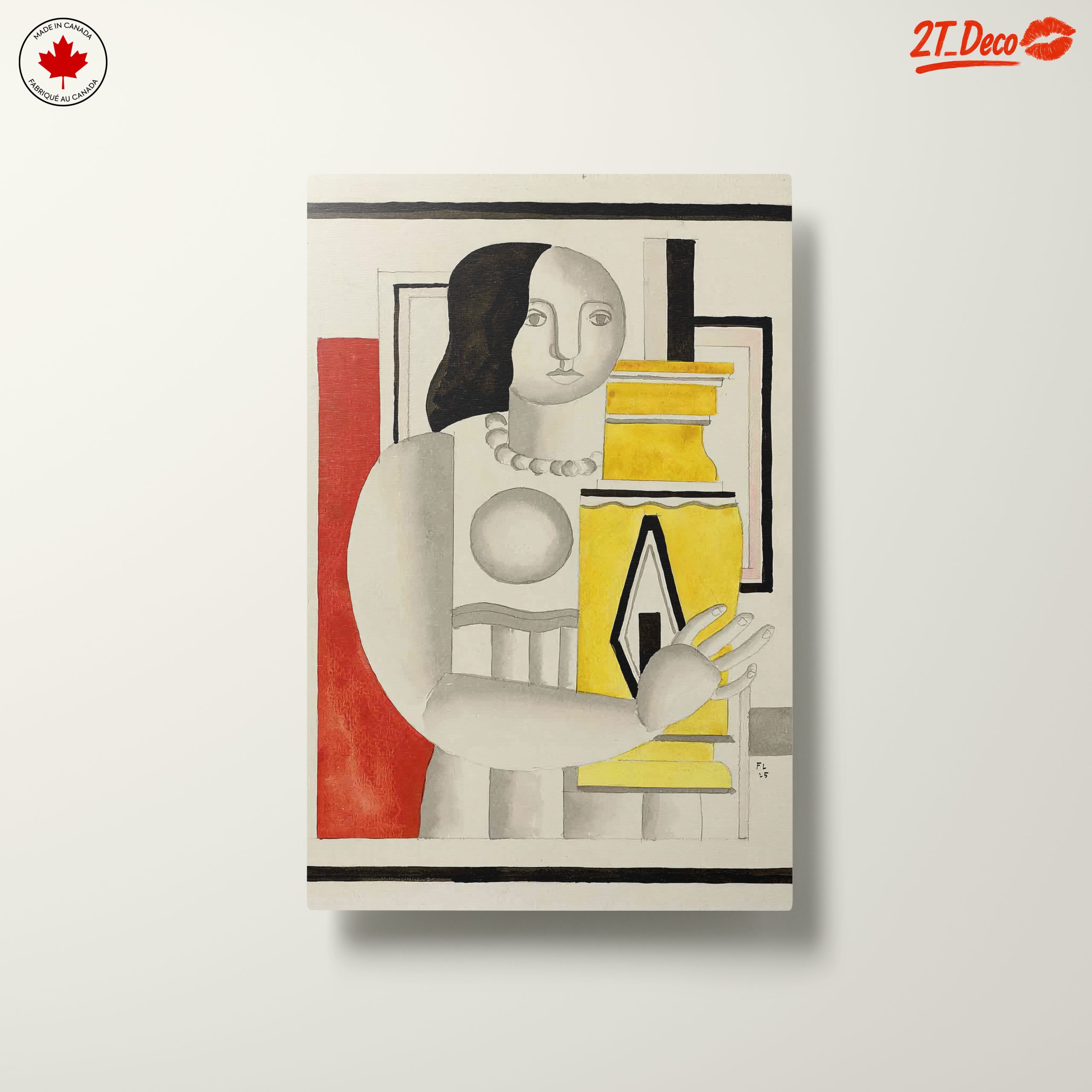 Stylized Contemporary Portrait with Bold Colors 4 - Image 10