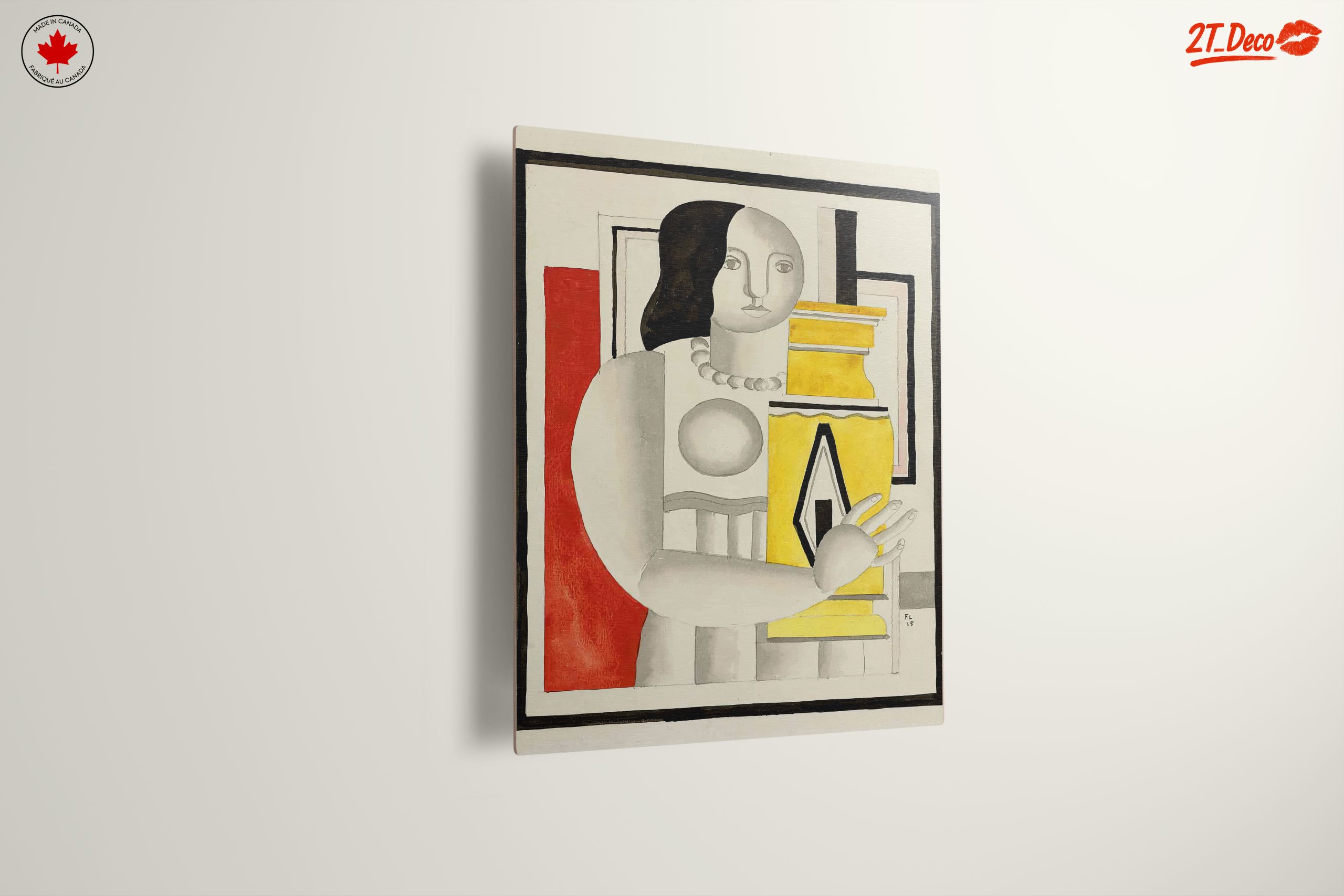 Stylized Contemporary Portrait with Bold Colors 4 - Image 13