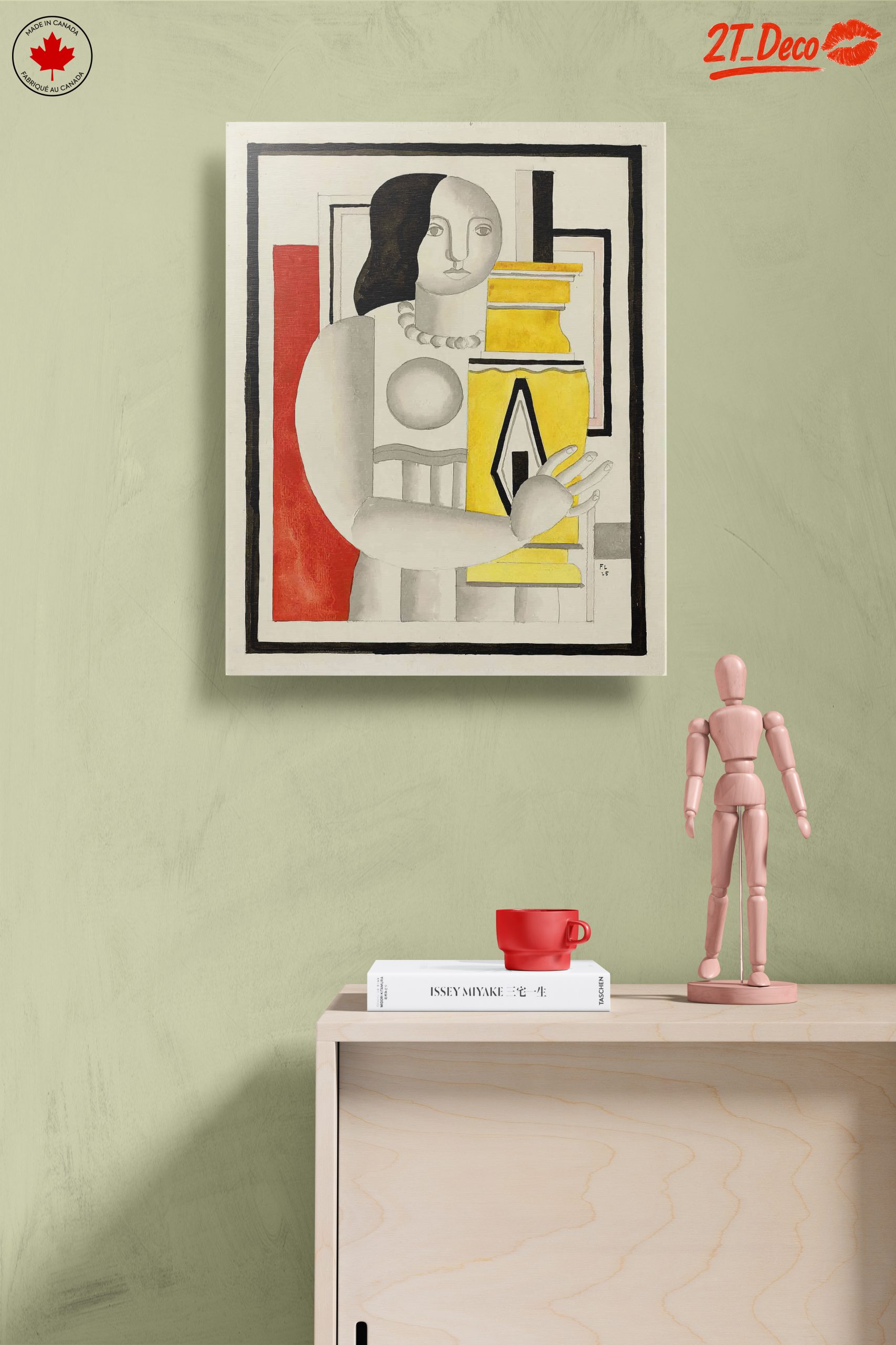 Stylized Contemporary Portrait with Bold Colors 4 - Image 14