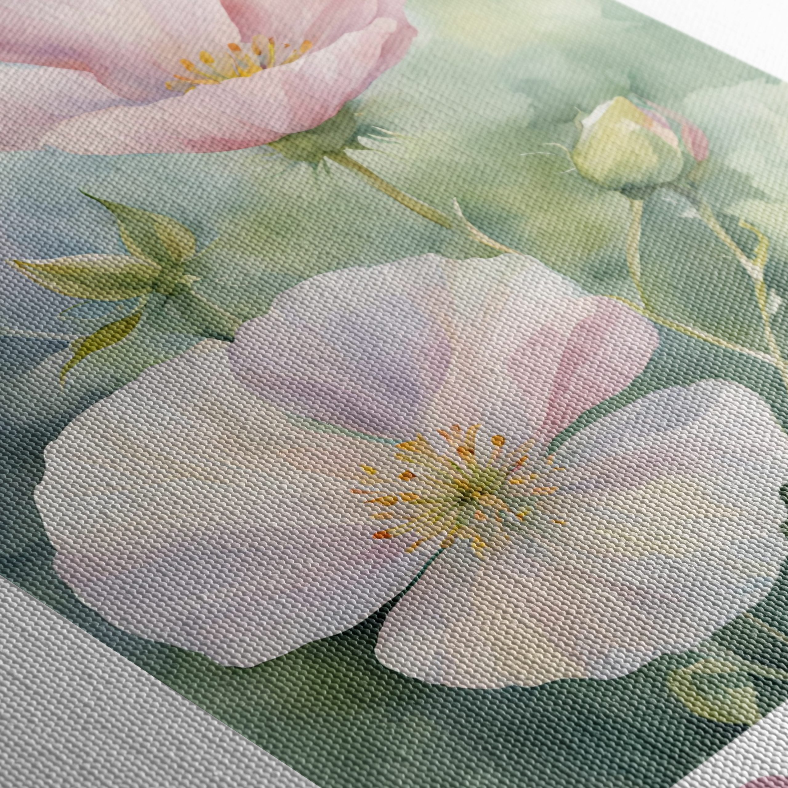 Flower Market in Ireland Watercolor Art - Image 5