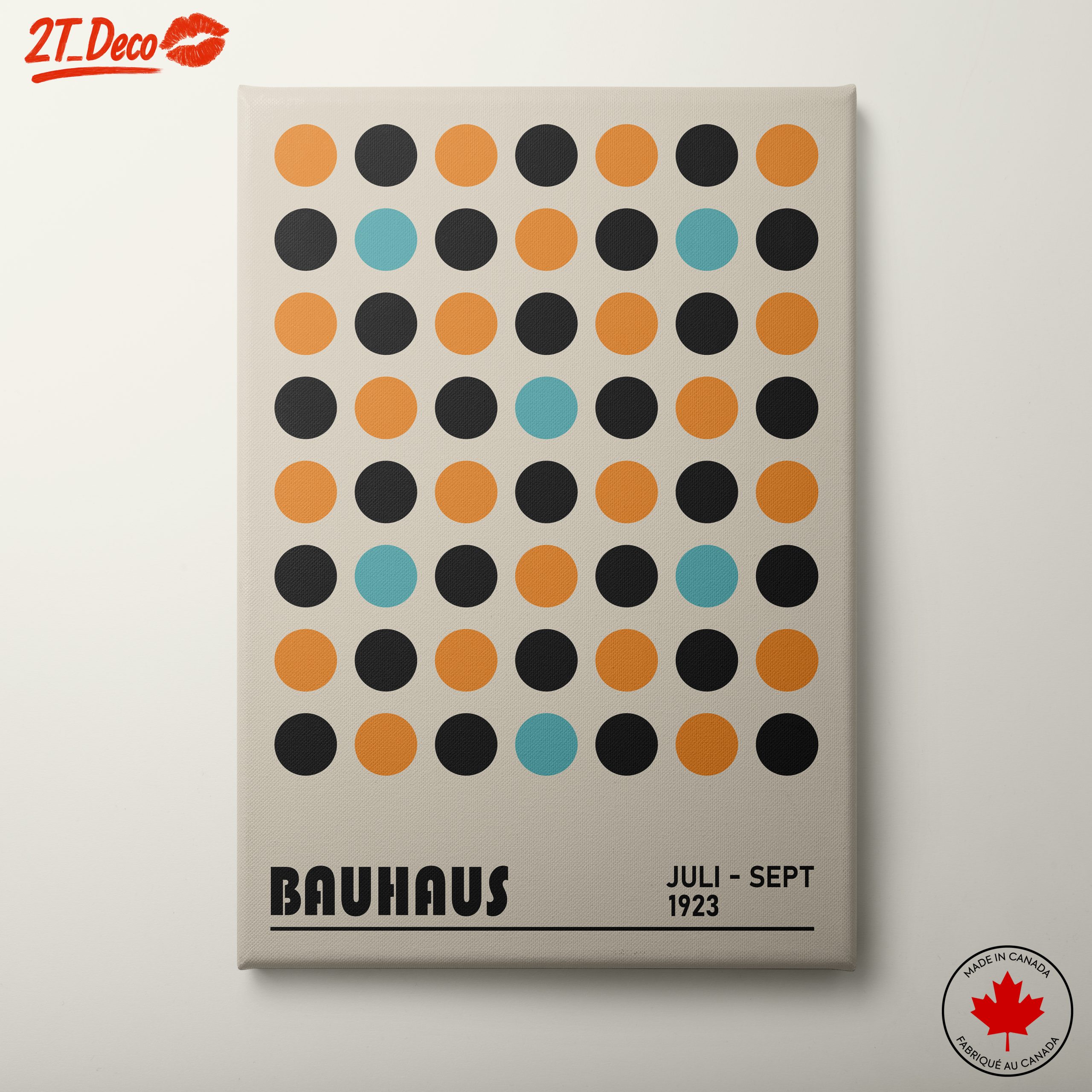Vintage Bauhaus Poster Design