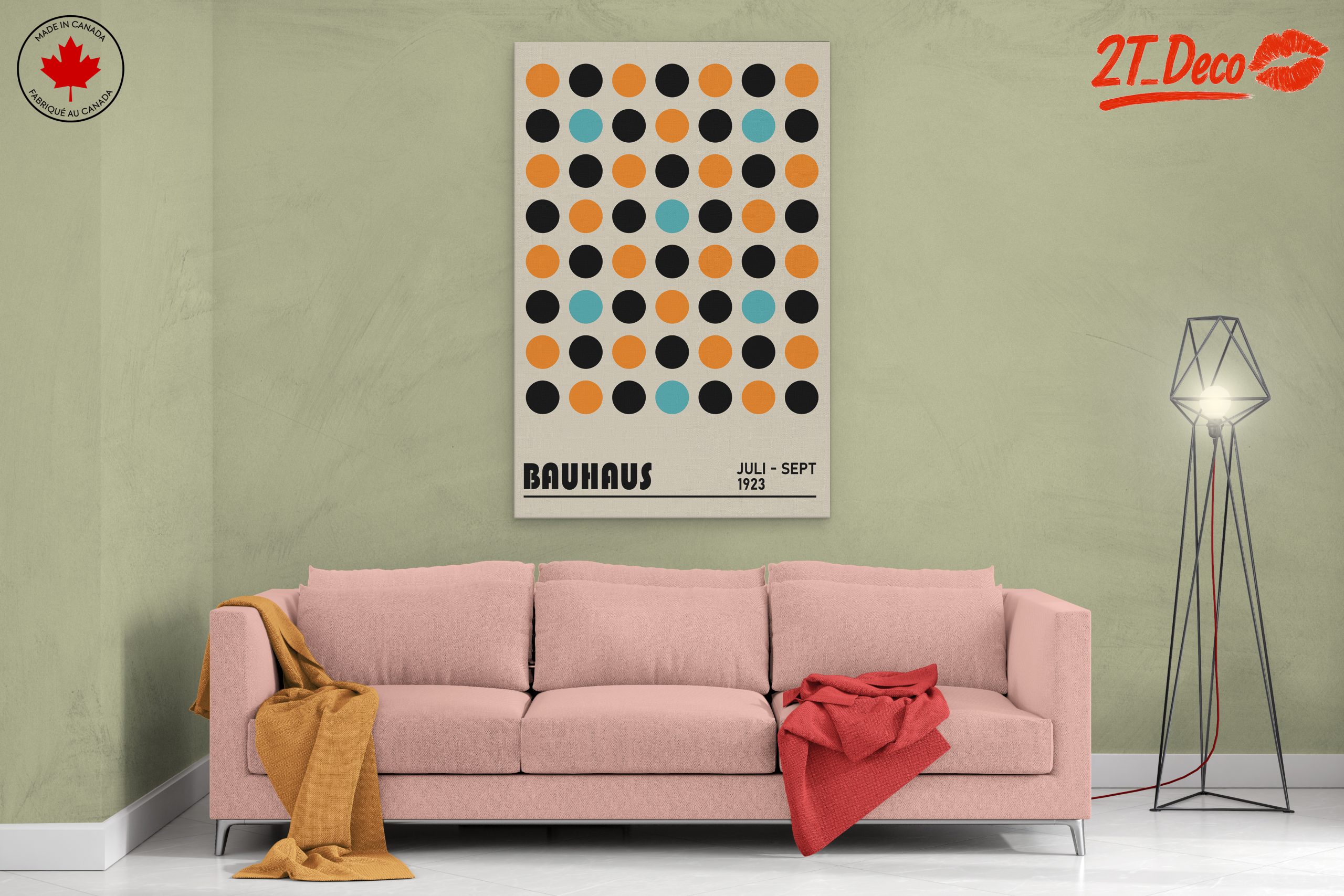 Vintage Bauhaus Poster Design - Image 2