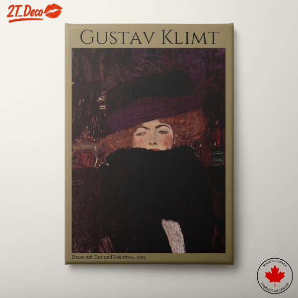 Gustav Klimt Portrait of a Lady with Hat