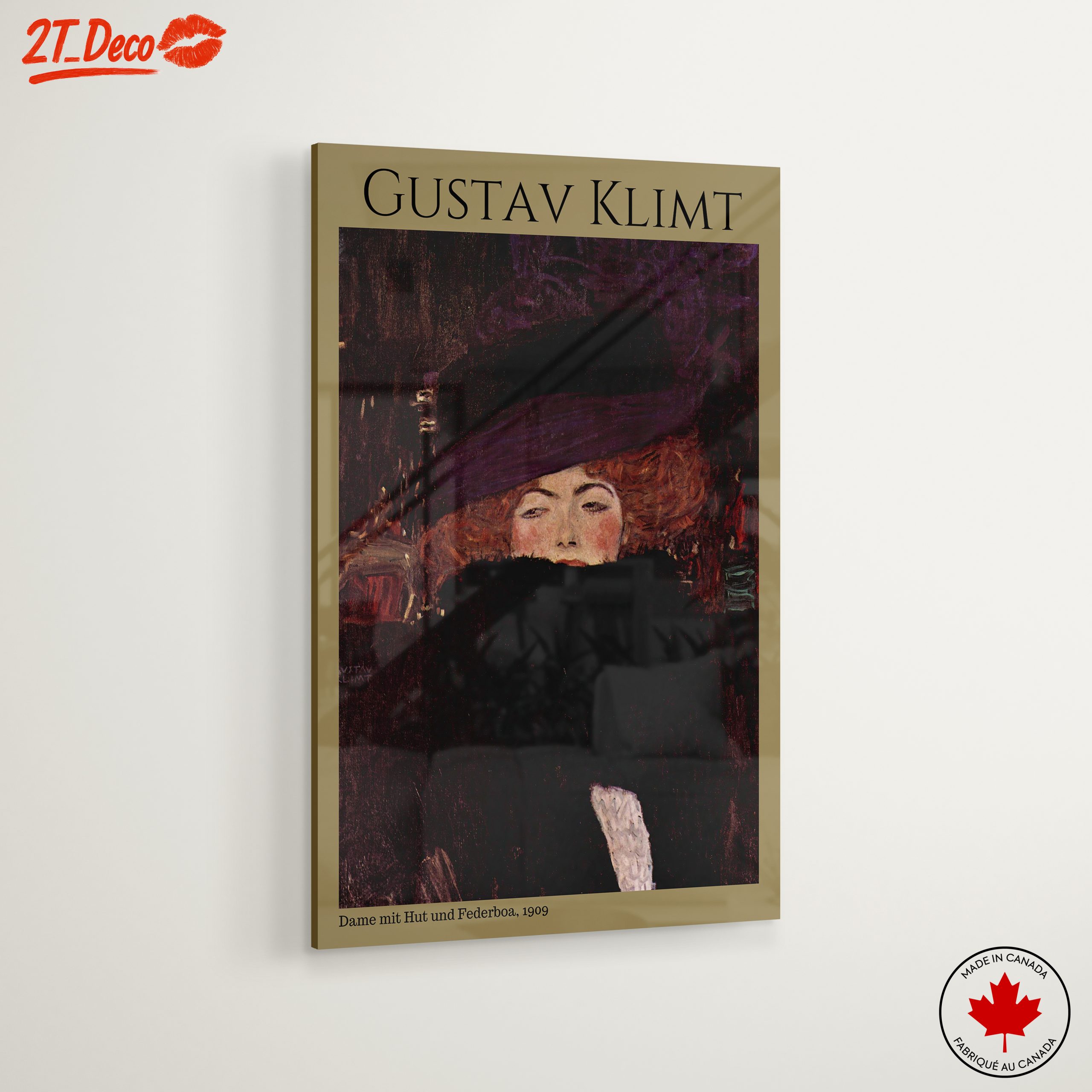 Gustav Klimt Portrait of a Lady with Hat - Image 6