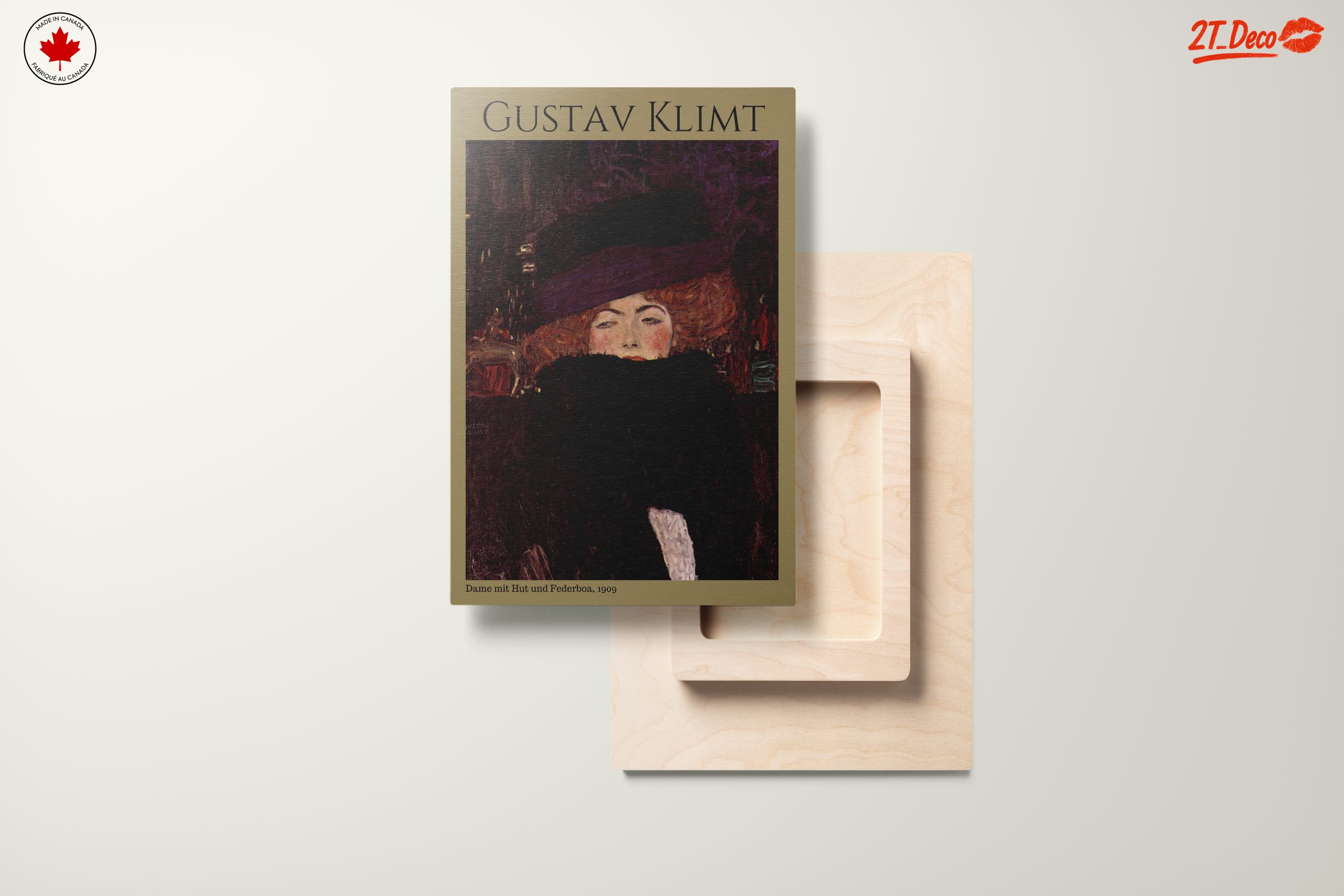 Gustav Klimt Portrait of a Lady with Hat - Image 11