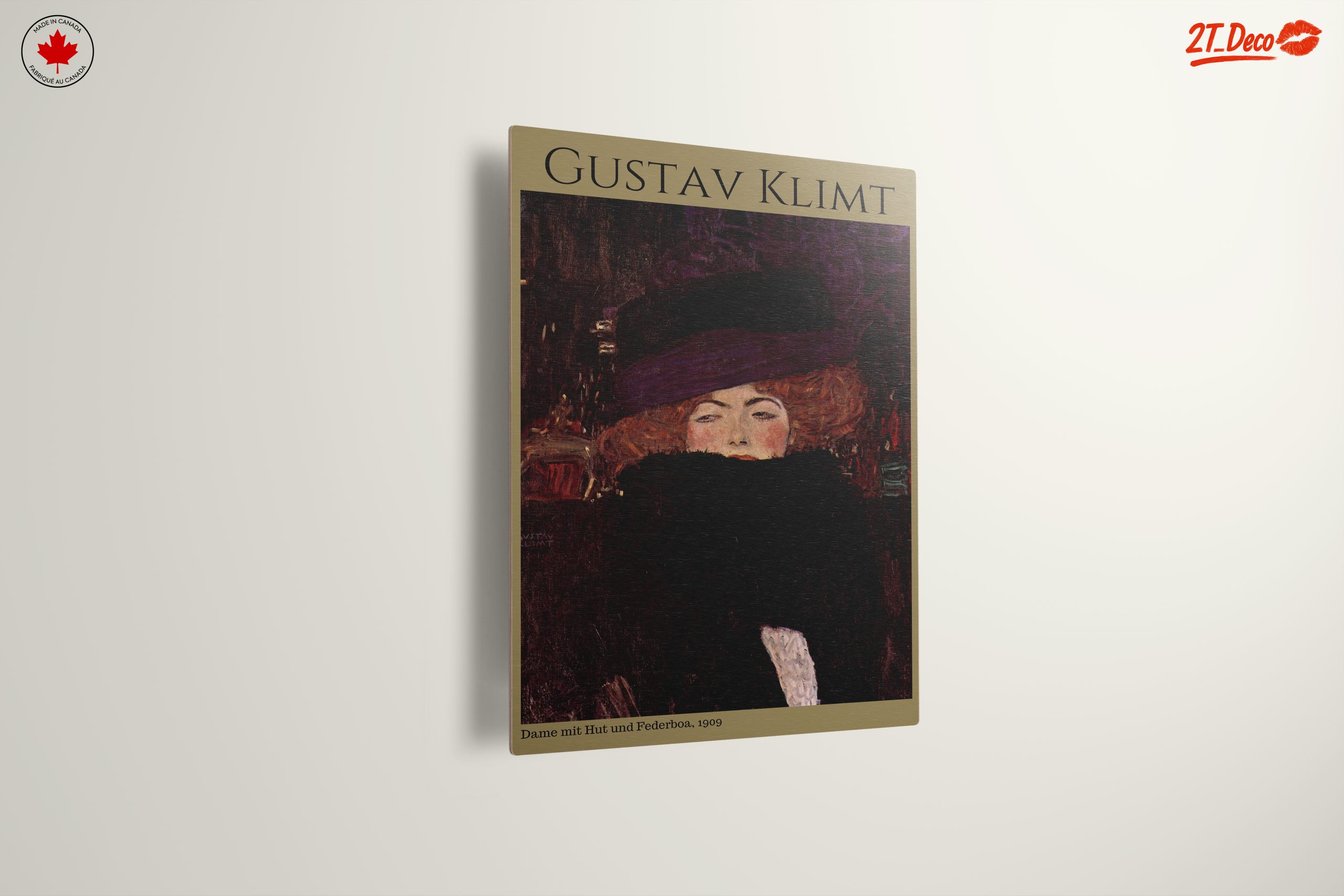 Gustav Klimt Portrait of a Lady with Hat - Image 13