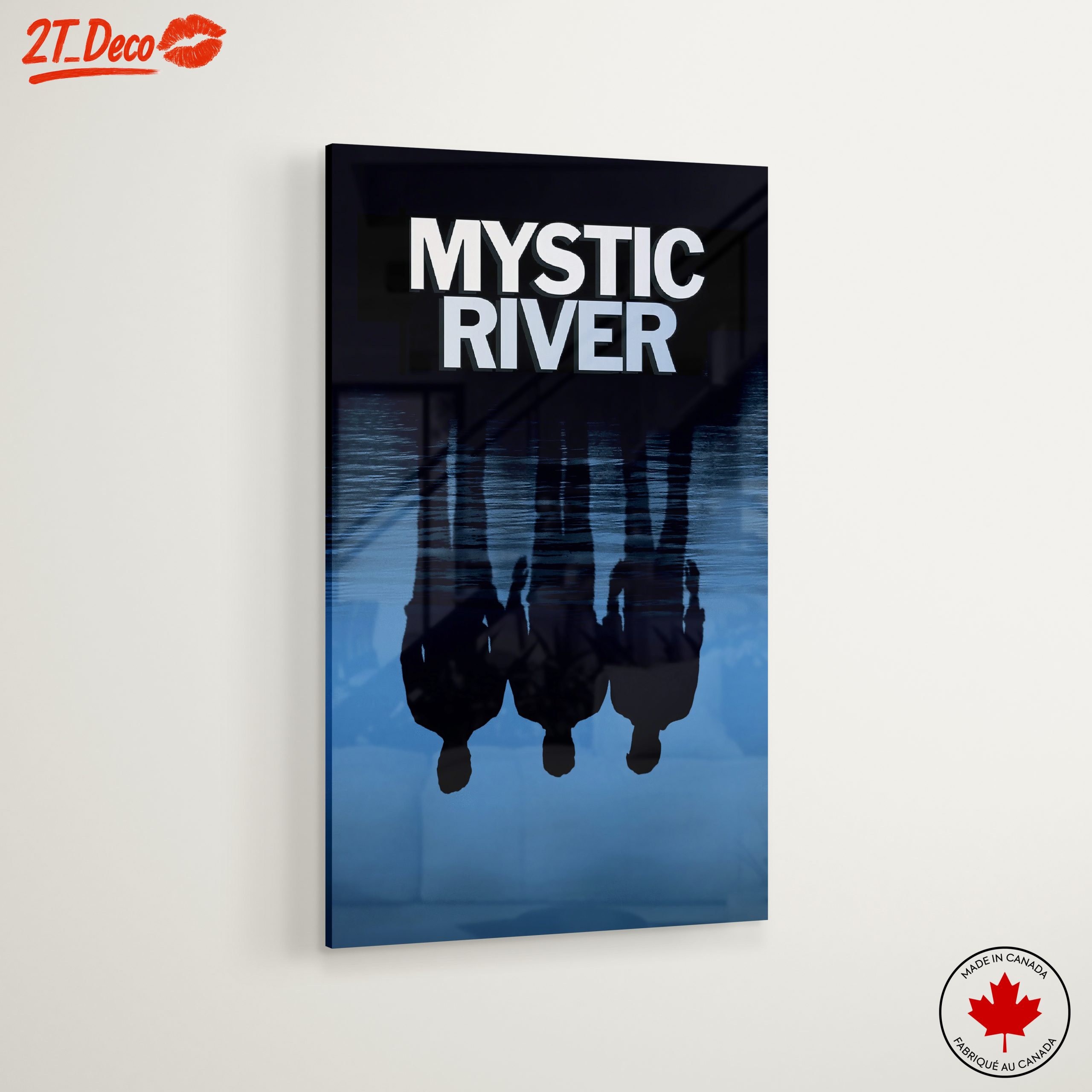Mystic River Reflection Art - Image 6