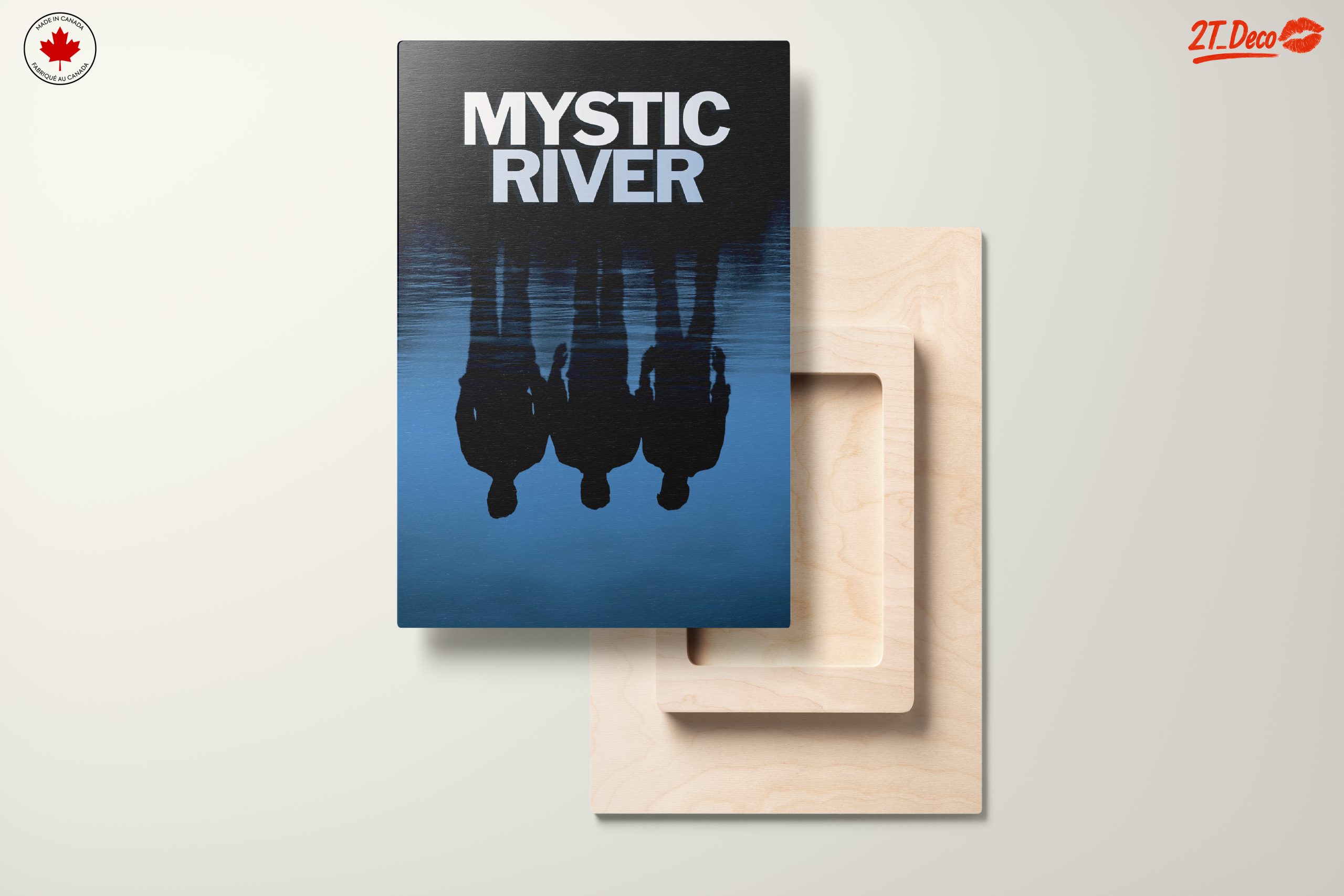 Mystic River Reflection Art - Image 11