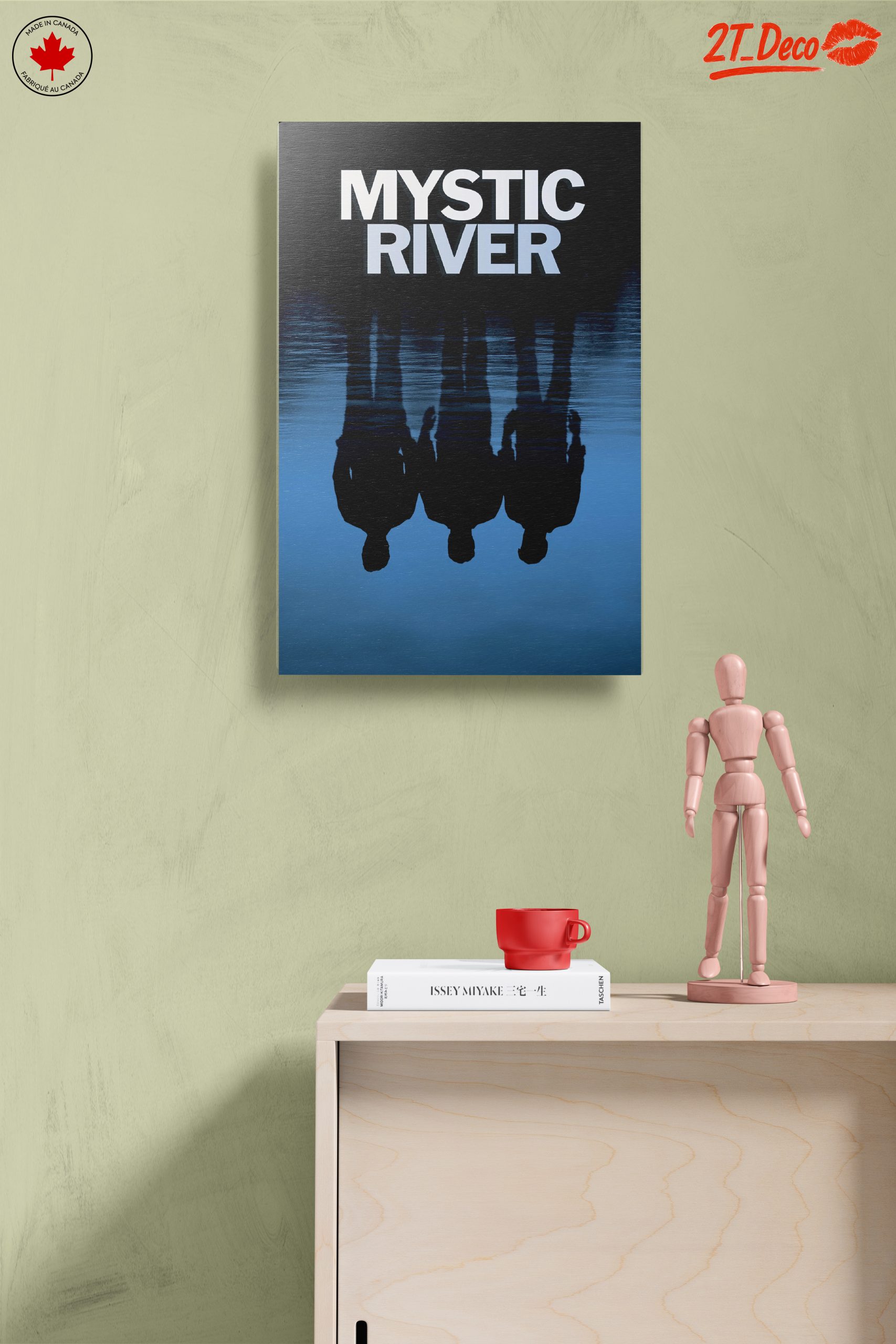 Mystic River Reflection Art - Image 14