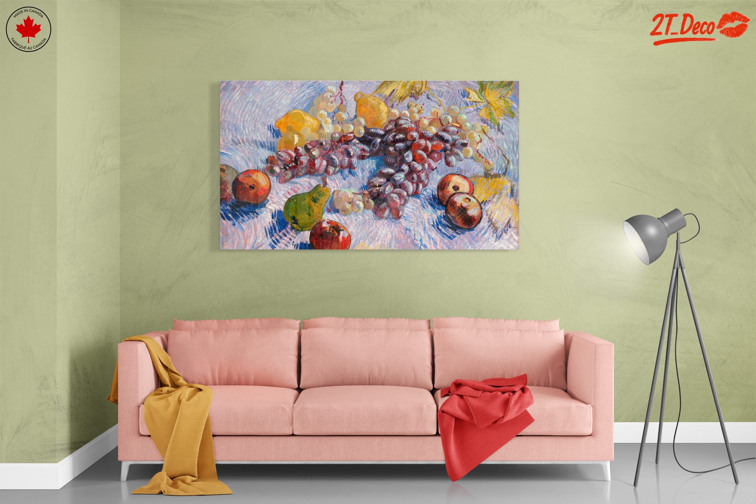 Vibrant Abstract Fruit Composition 3 - Image 7