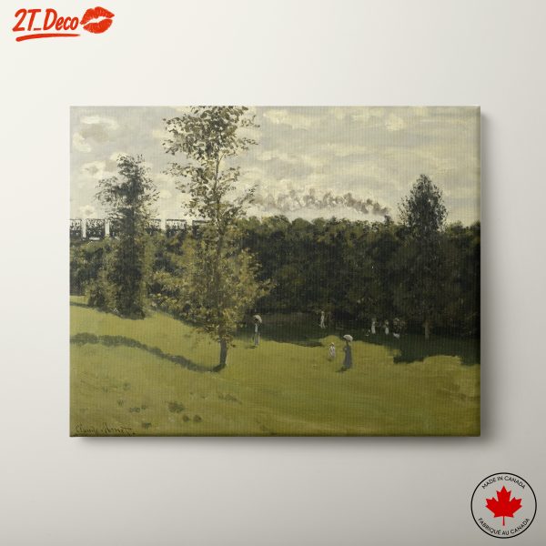Peaceful Contemporary Landscape with Figures