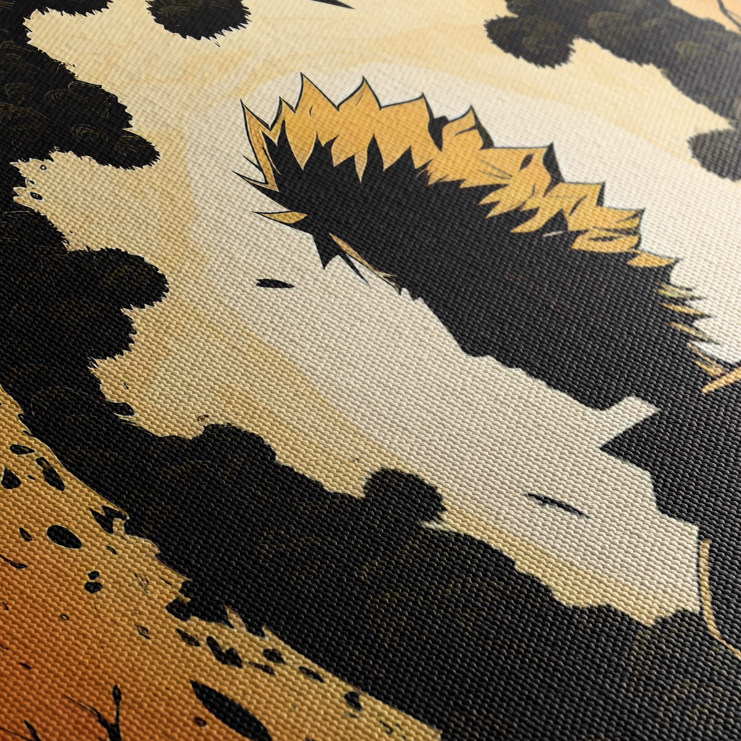 Dramatic Naruto Character Silhouette Art - Image 5