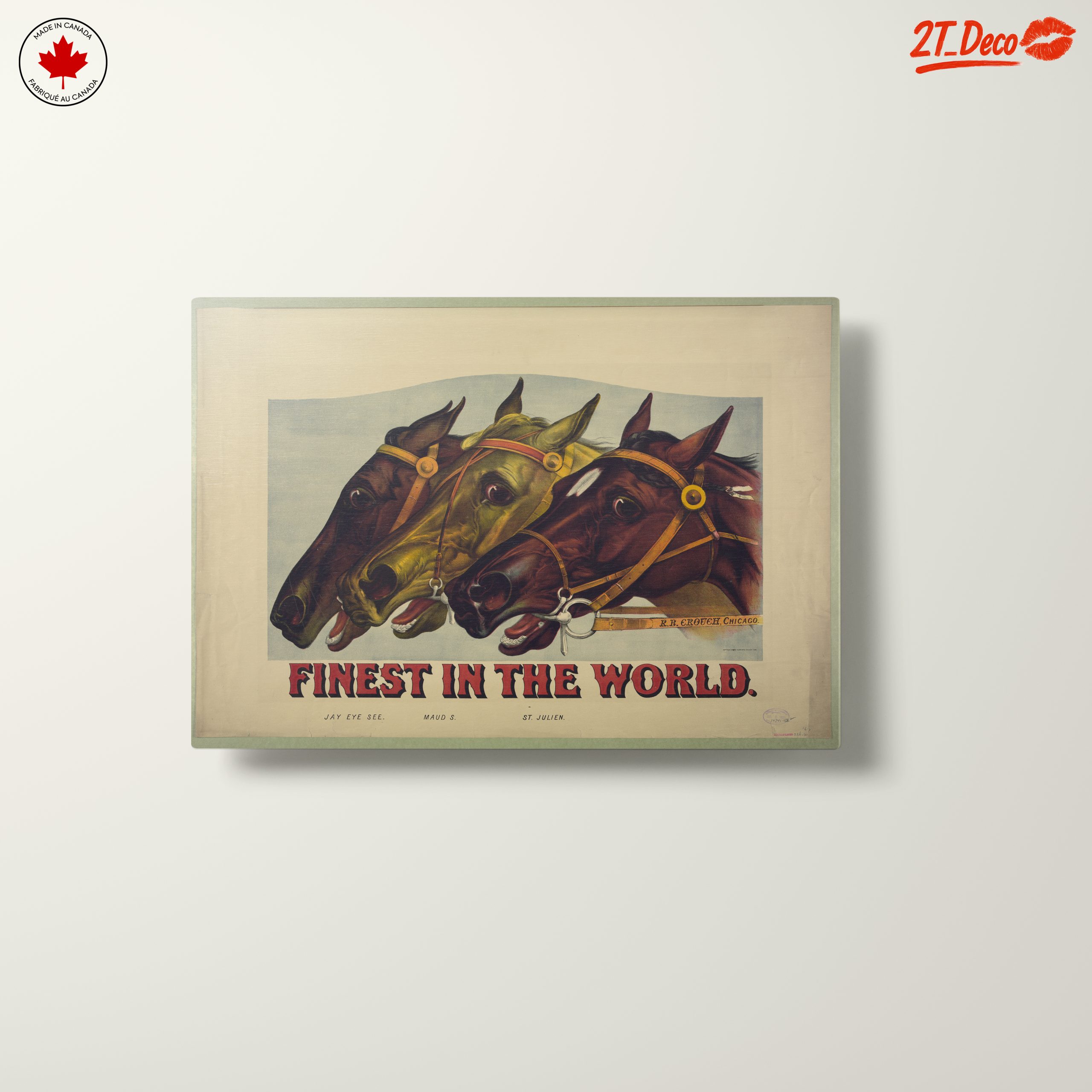 Horses Head Portraits in Colorful Style - Image 10
