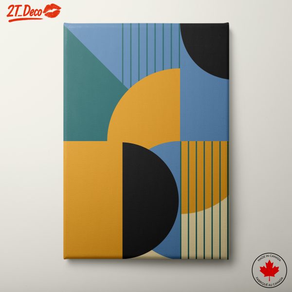 Bold Geometric Abstract Art Design 4