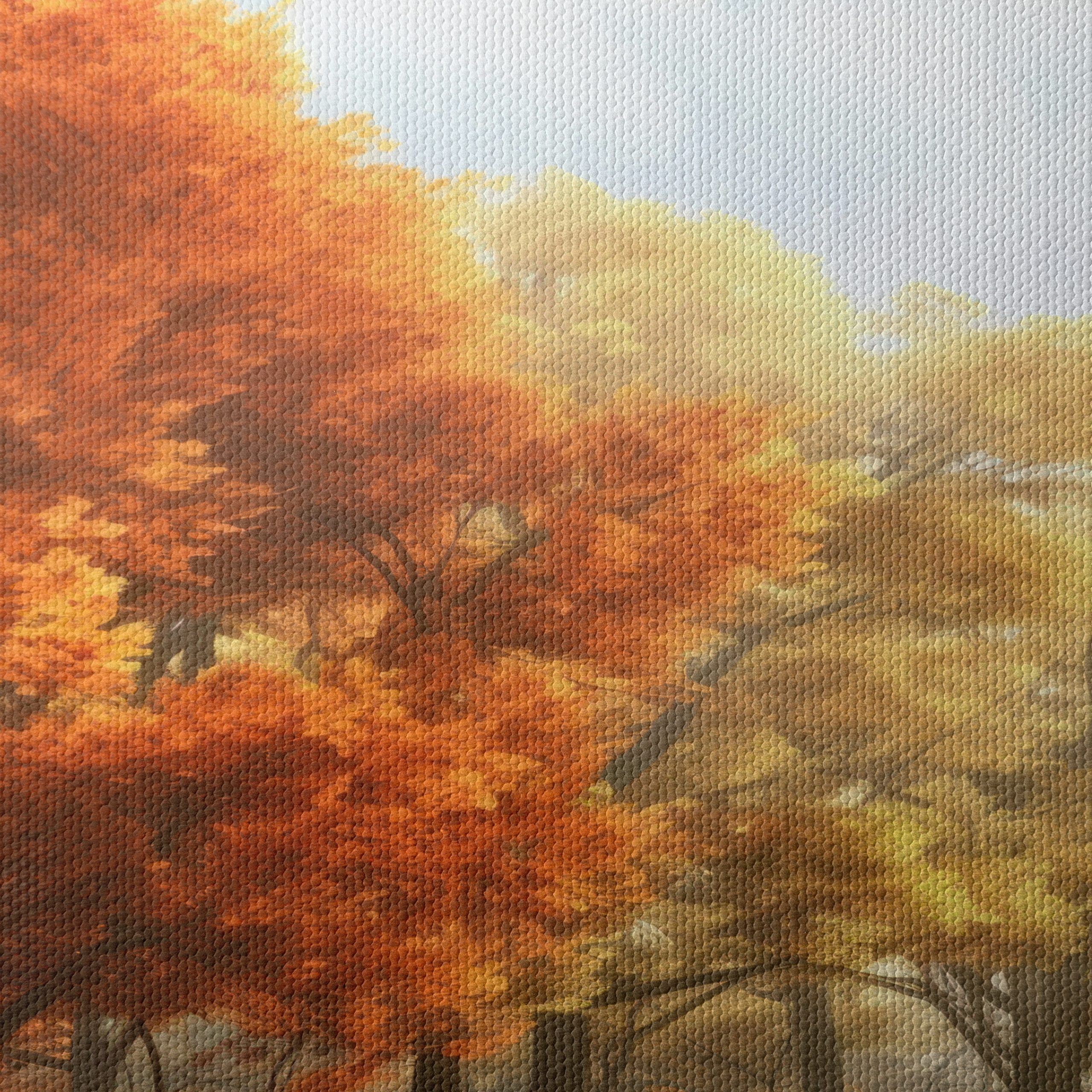 Serene Autumn Forest Landscape - Image 4
