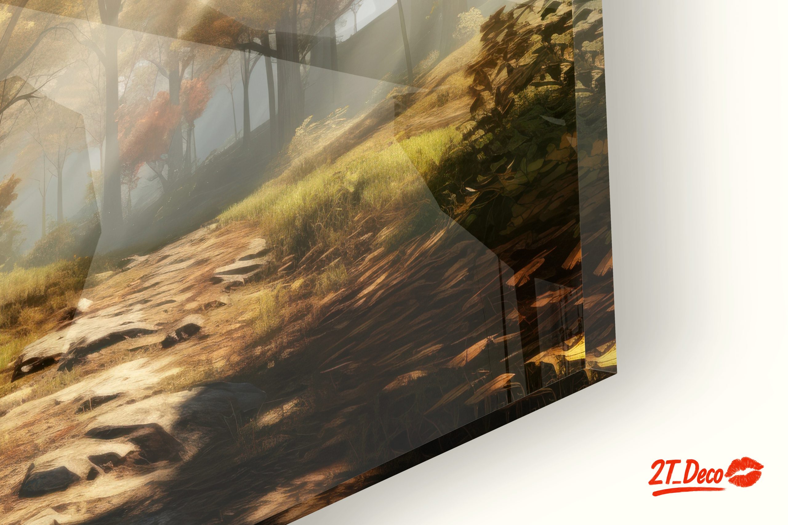 Serene Autumn Forest Landscape - Image 9