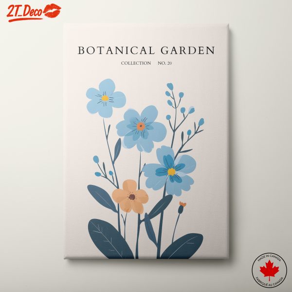 Botanical Garden Floral Artwork Collection