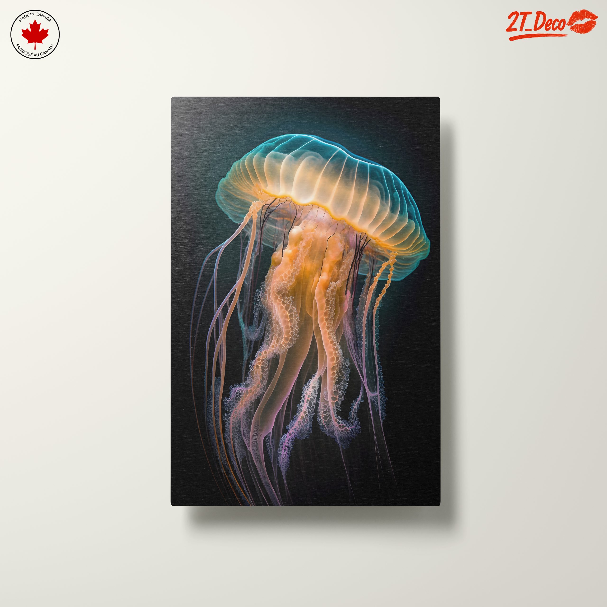 Vibrant Abstract Marine Life Art - Image 10
