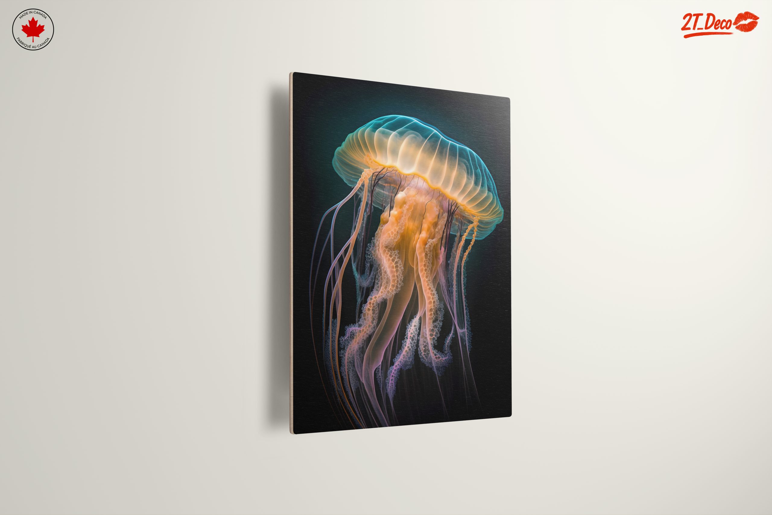 Vibrant Abstract Marine Life Art - Image 13