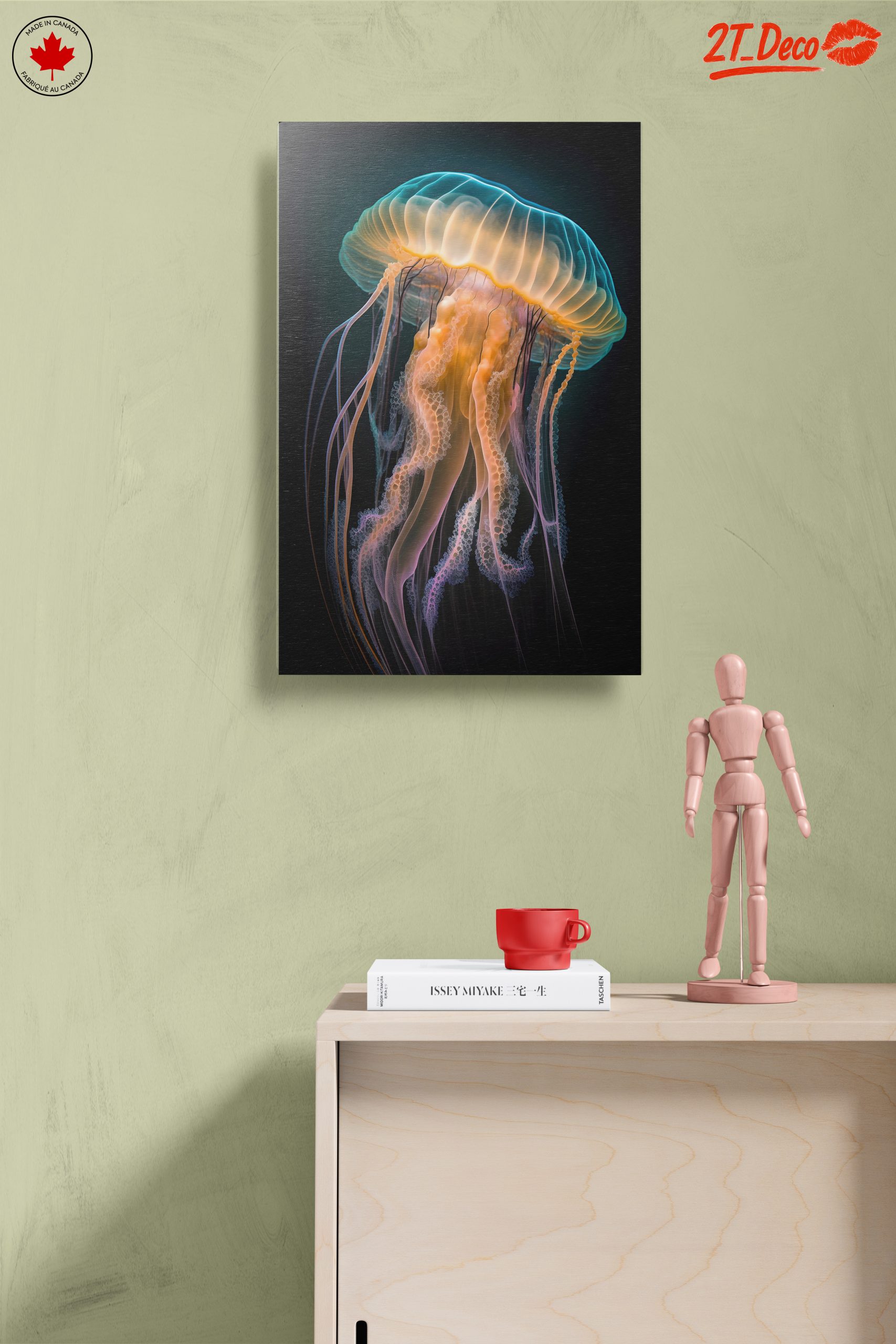 Vibrant Abstract Marine Life Art - Image 14