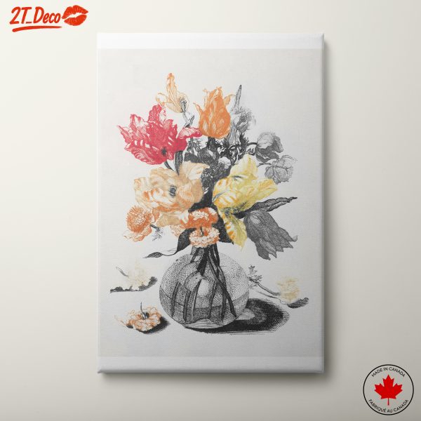 Colorful Floral Arrangement Art 5
