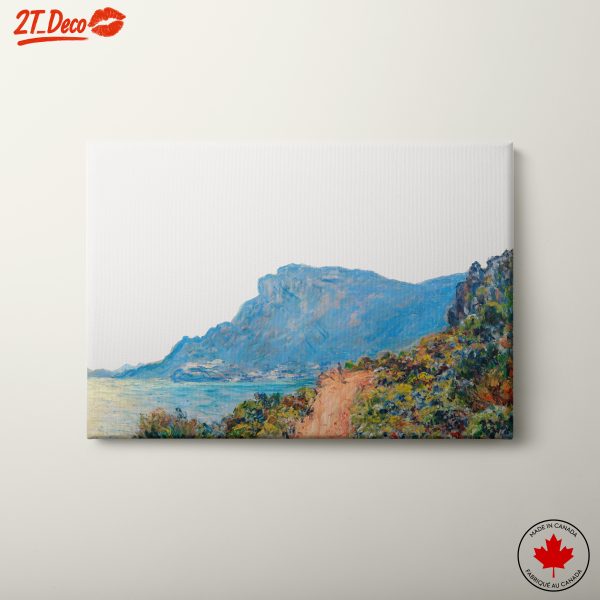Abstract Coastal Landscape Artwork