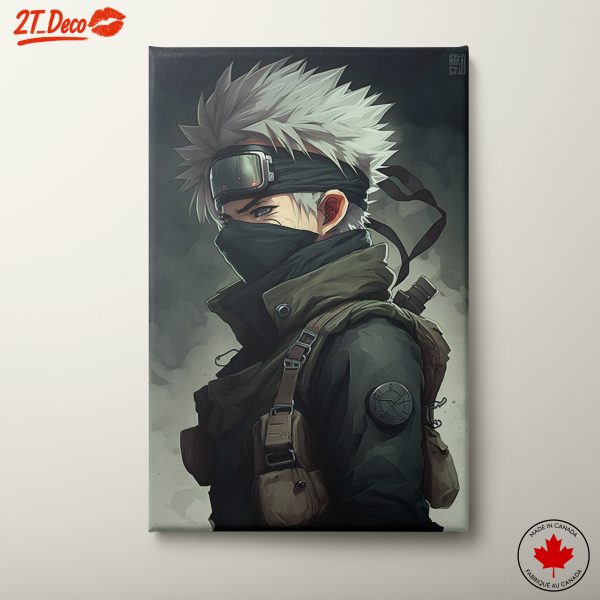 Stylized Naruto Character Artwork