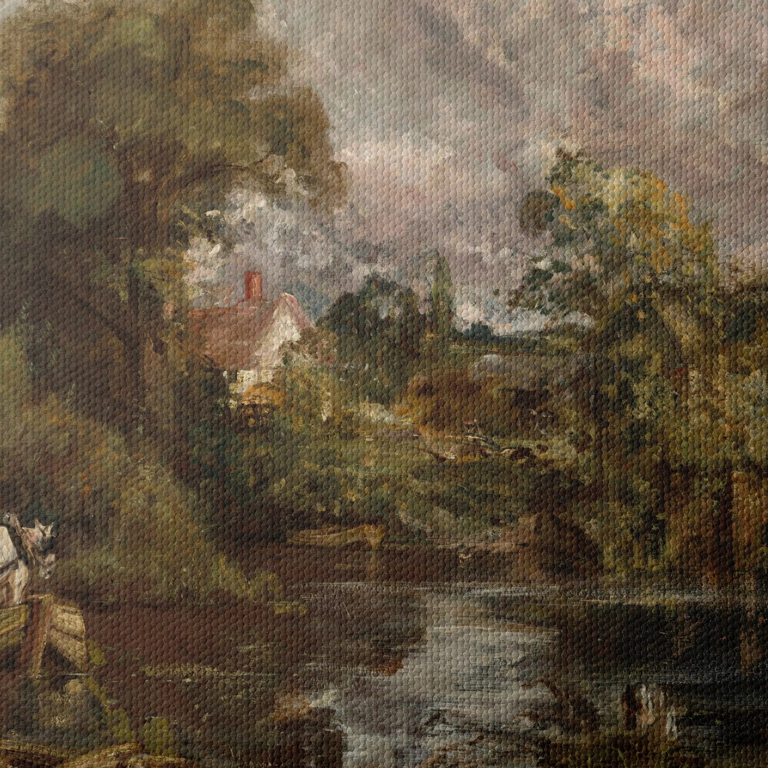 Serene Nature Landscape with Horses - Image 4