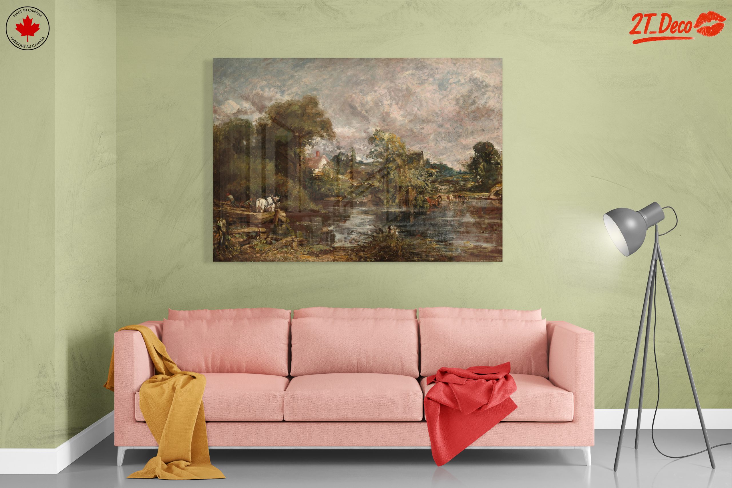 Serene Nature Landscape with Horses - Image 7