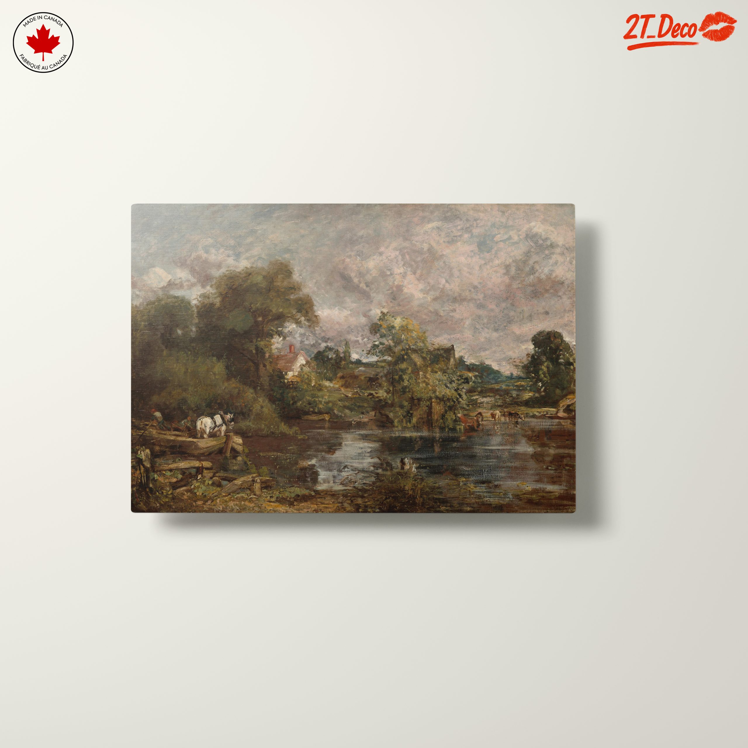Serene Nature Landscape with Horses - Image 10