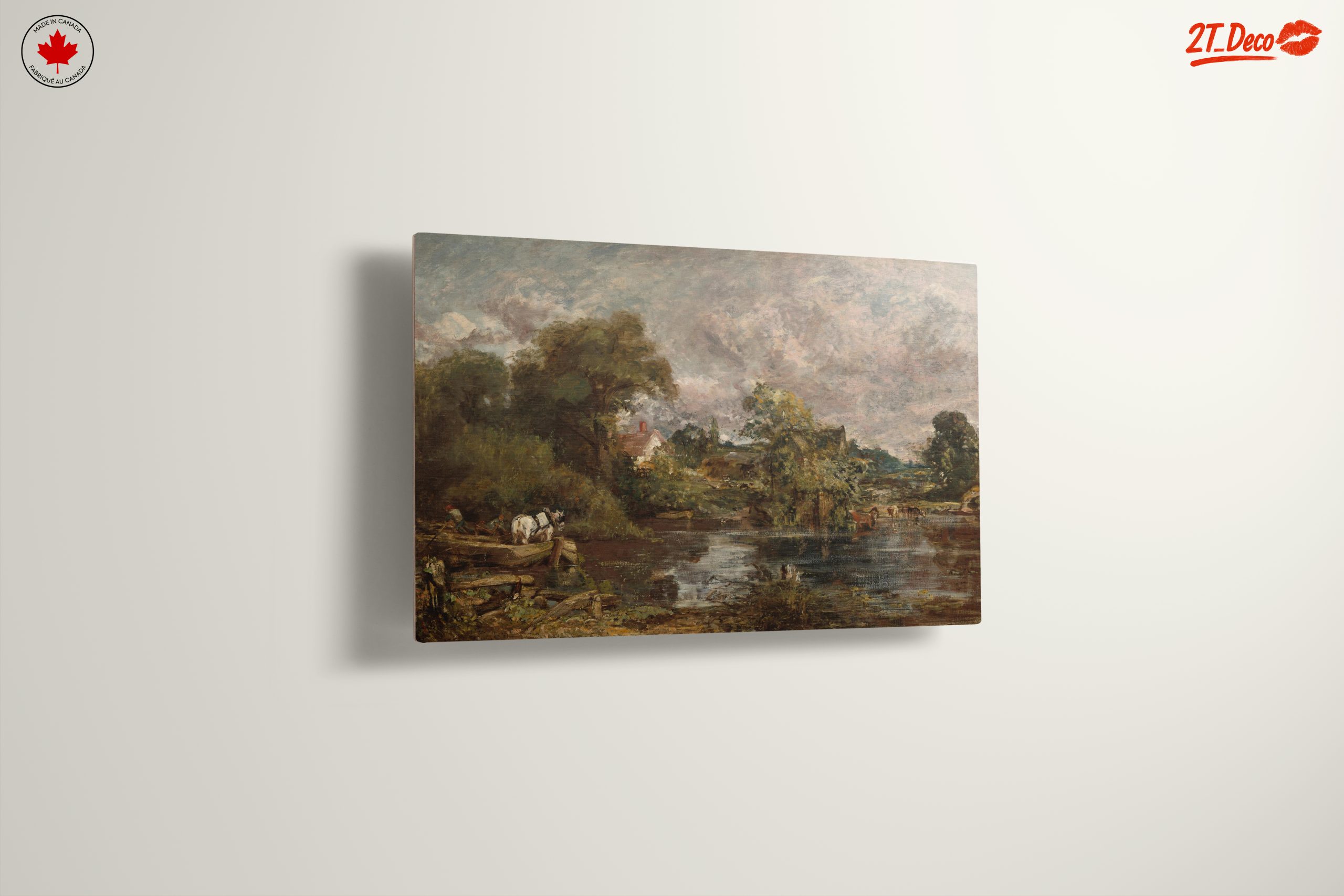 Serene Nature Landscape with Horses - Image 13