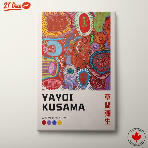Yayoi Kusama Inspired Artwork