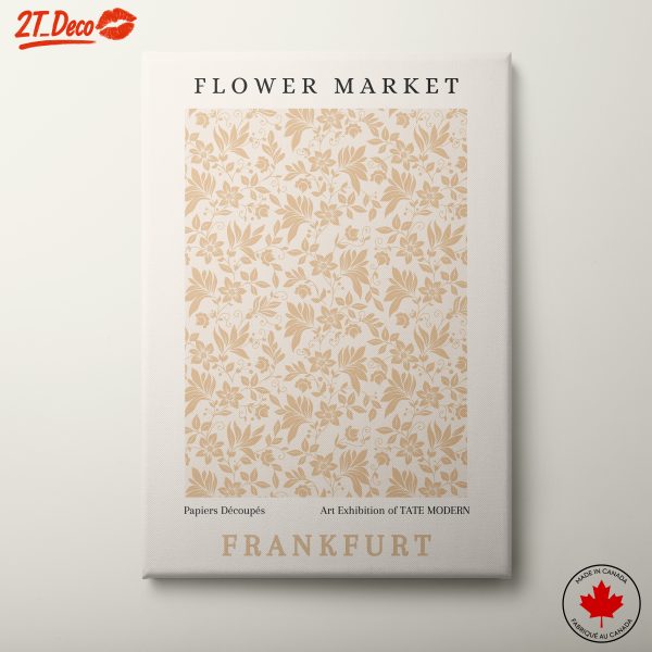 Flower Market Floral Art for Contemporary Spaces